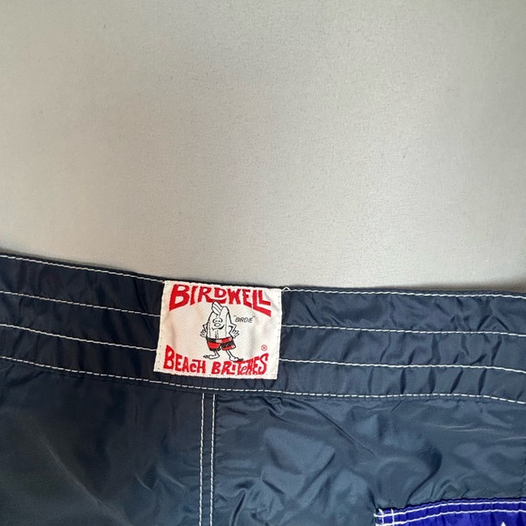 Birdwell Beach Britches Board Shorts Men’s 32 Blue American Flag Print 2015 - Picture 4 of 9